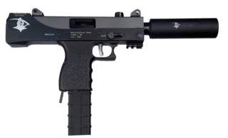 Masterpiece Arms Defender 9mm Luger Semi-Auto Pistol - Black - 5.50"